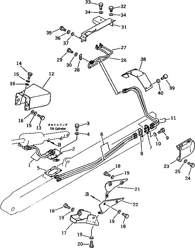 Крышка 144-62-61130 Komatsu