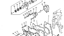 Крышка 6144-21-9940  Komatsu