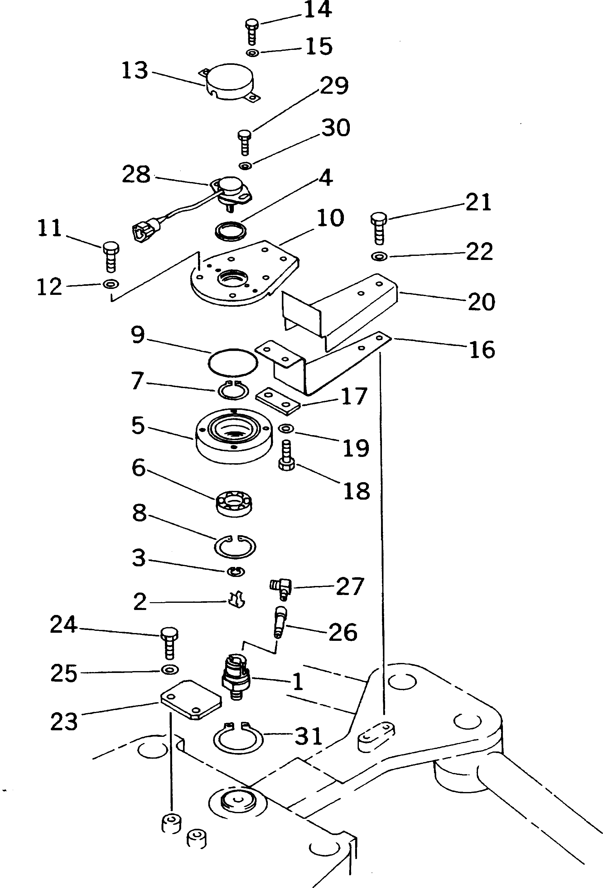 Подшипник 06004-06007 Komatsu
