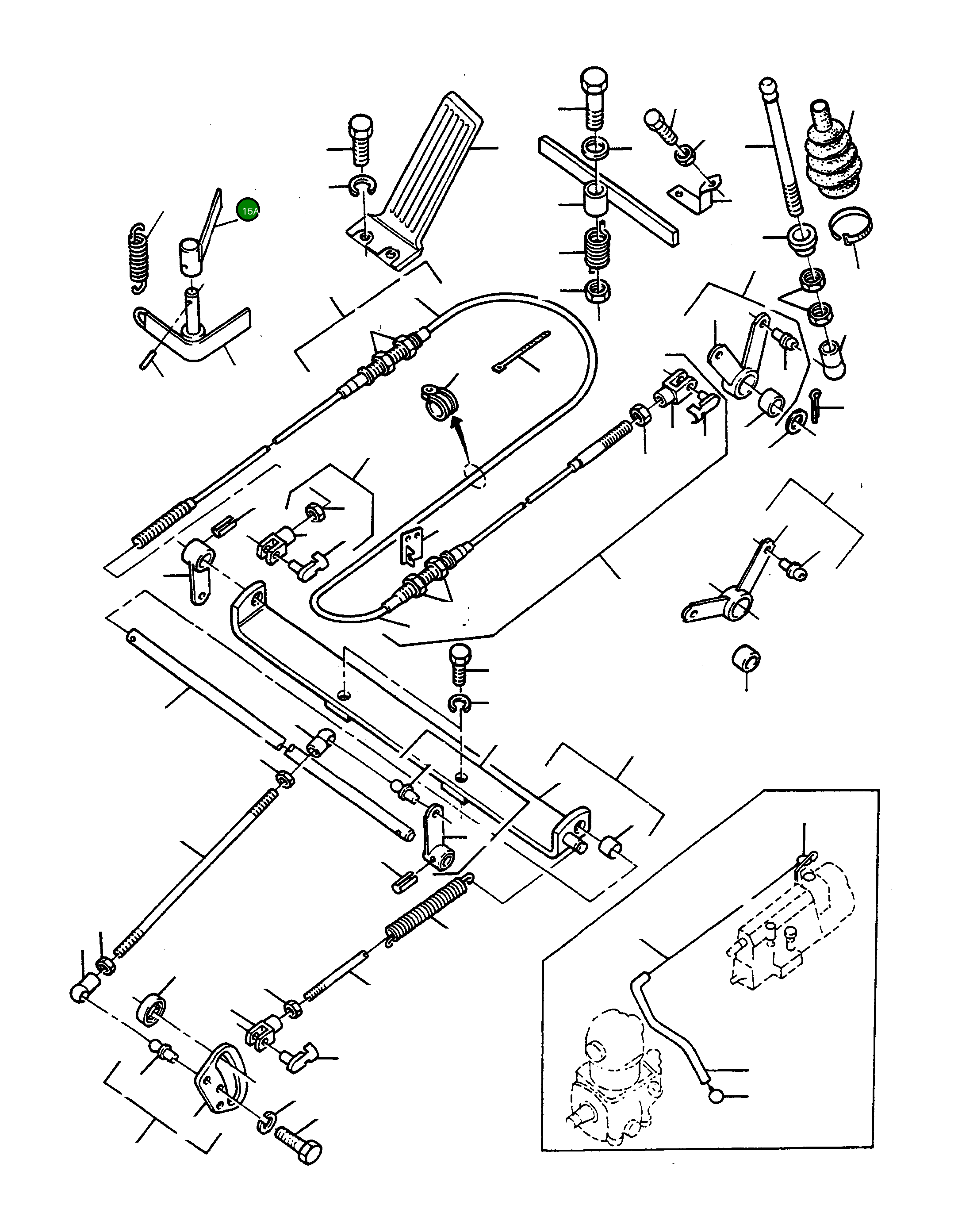 Рычаг 2986224M91 Komatsu