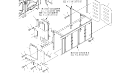 Крышка 21T-54-64450  Komatsu