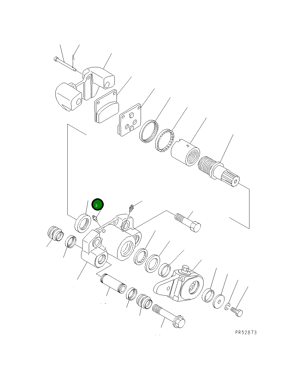 Подшипник 421-43-15160 Komatsu