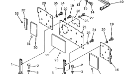 Кронштейн 205-54-85320 Komatsu