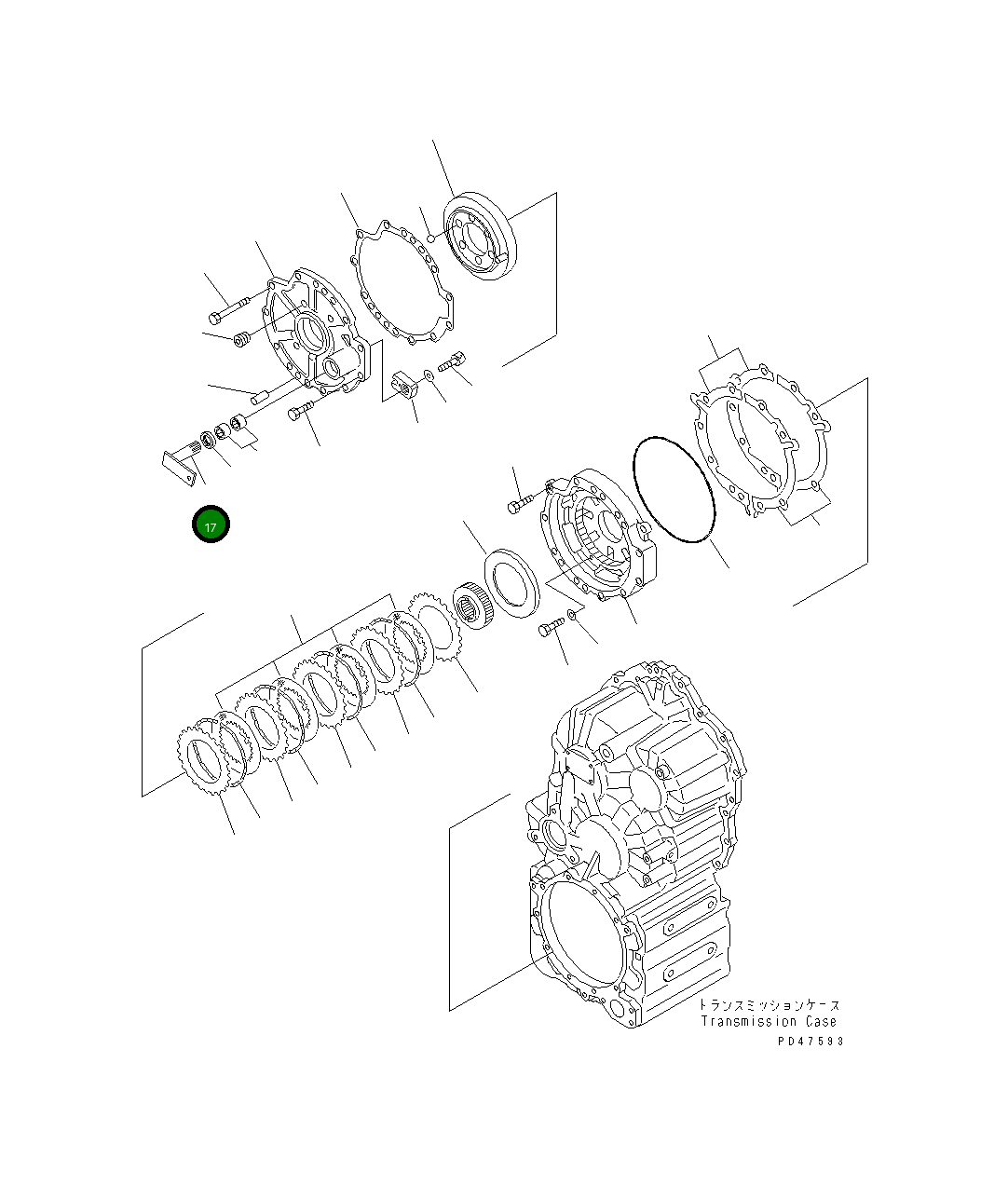 Рычаг 714-11-18511 Komatsu