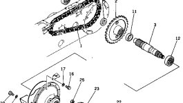 Барабан 234-23-13123 Komatsu