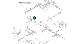 Рычаг 196-43-11460 Komatsu