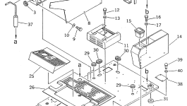 Кронштейн 20D-54-43141 Komatsu