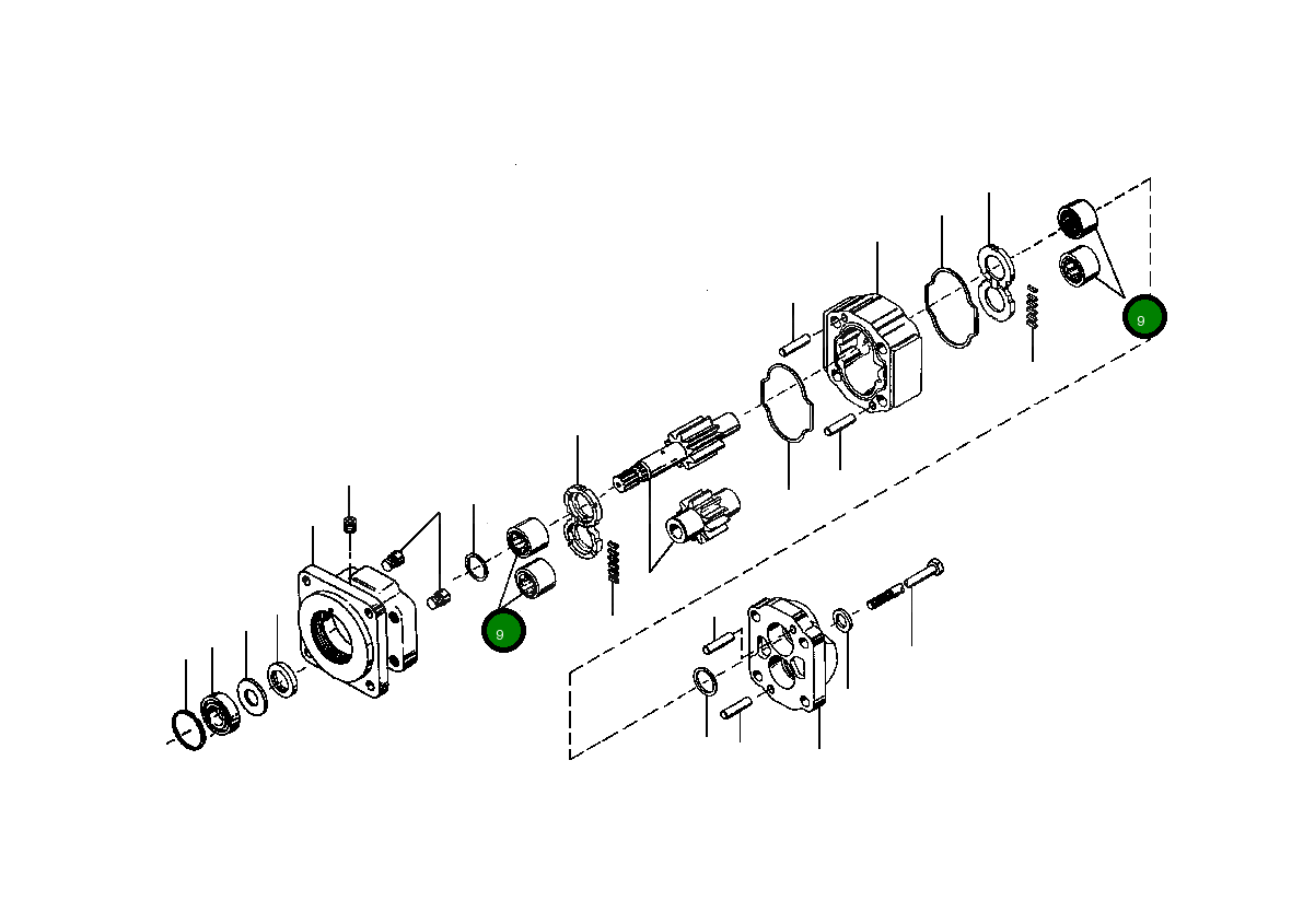 Подшипник 627 727 C1 Komatsu