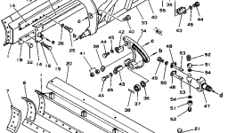 Отвал в сборе, 3,7 м 232-70-00240 Komatsu