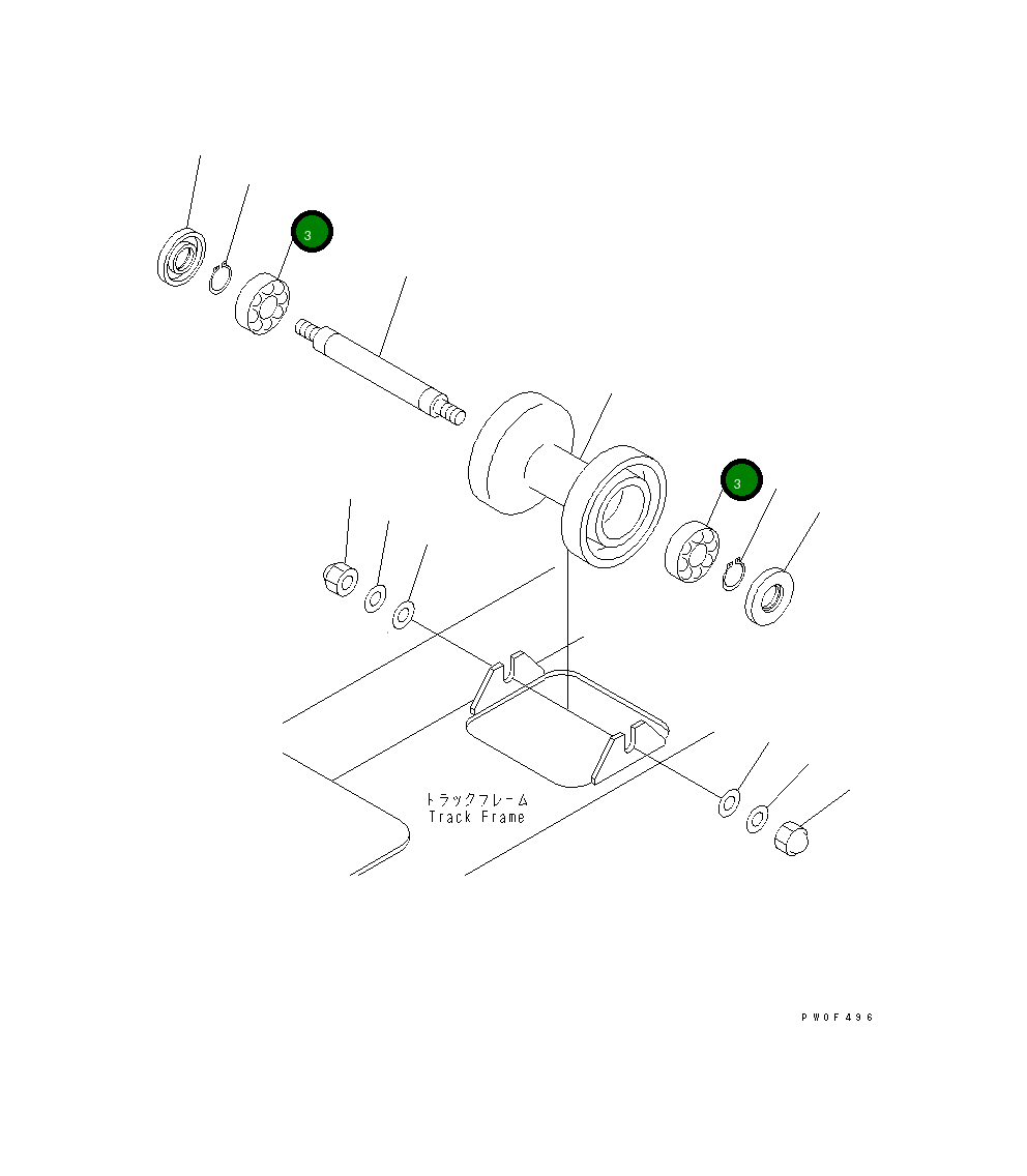 Подшипник IM60270006204 Komatsu