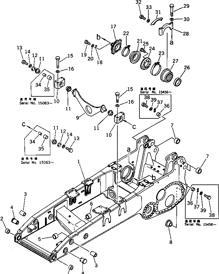Крышка 195-21-32460 Komatsu