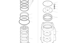 Крышка K1001566 Komatsu