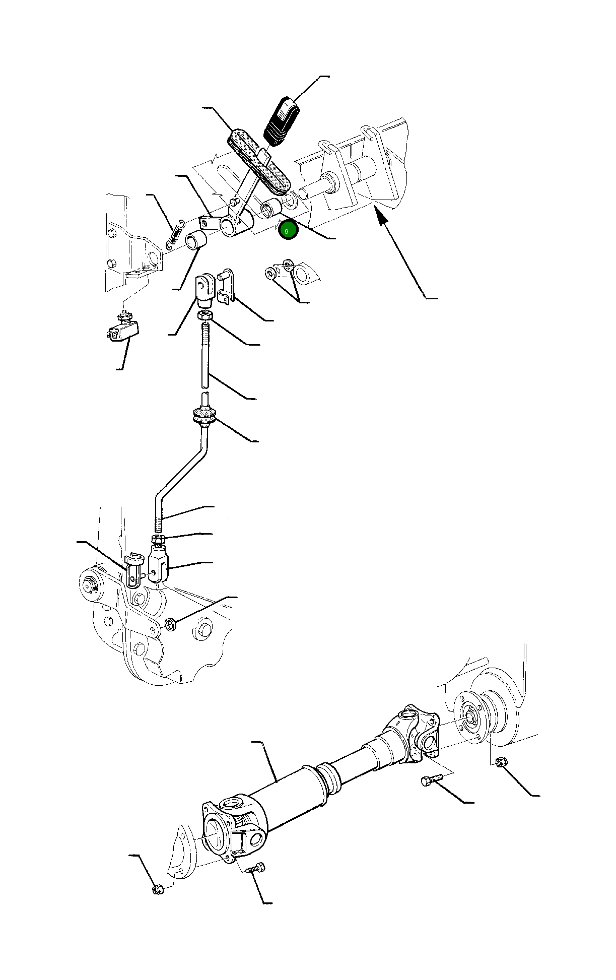 Рычаг 200496247 Komatsu