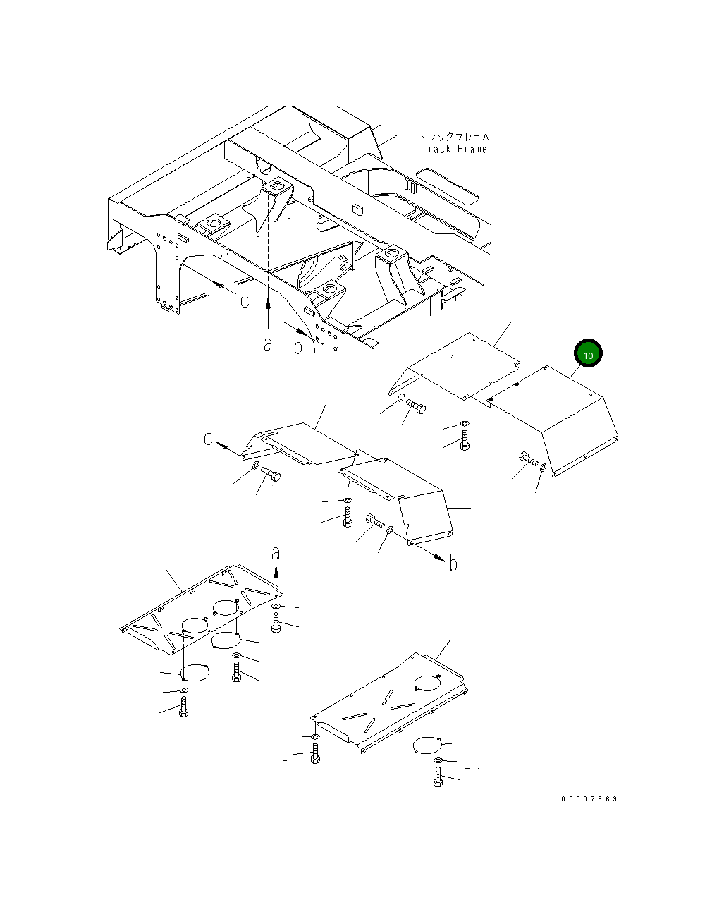 Крышка 8296-54-1340  Komatsu
