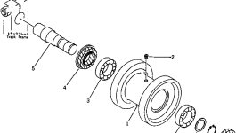 Подшипник 06001-06206 Komatsu