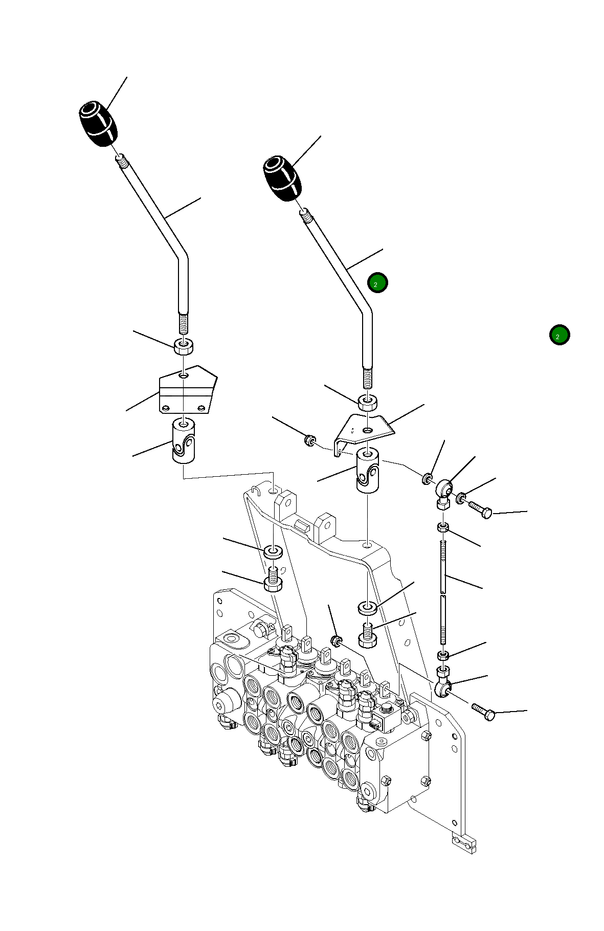 Рычаг 42N-43-14810 Komatsu