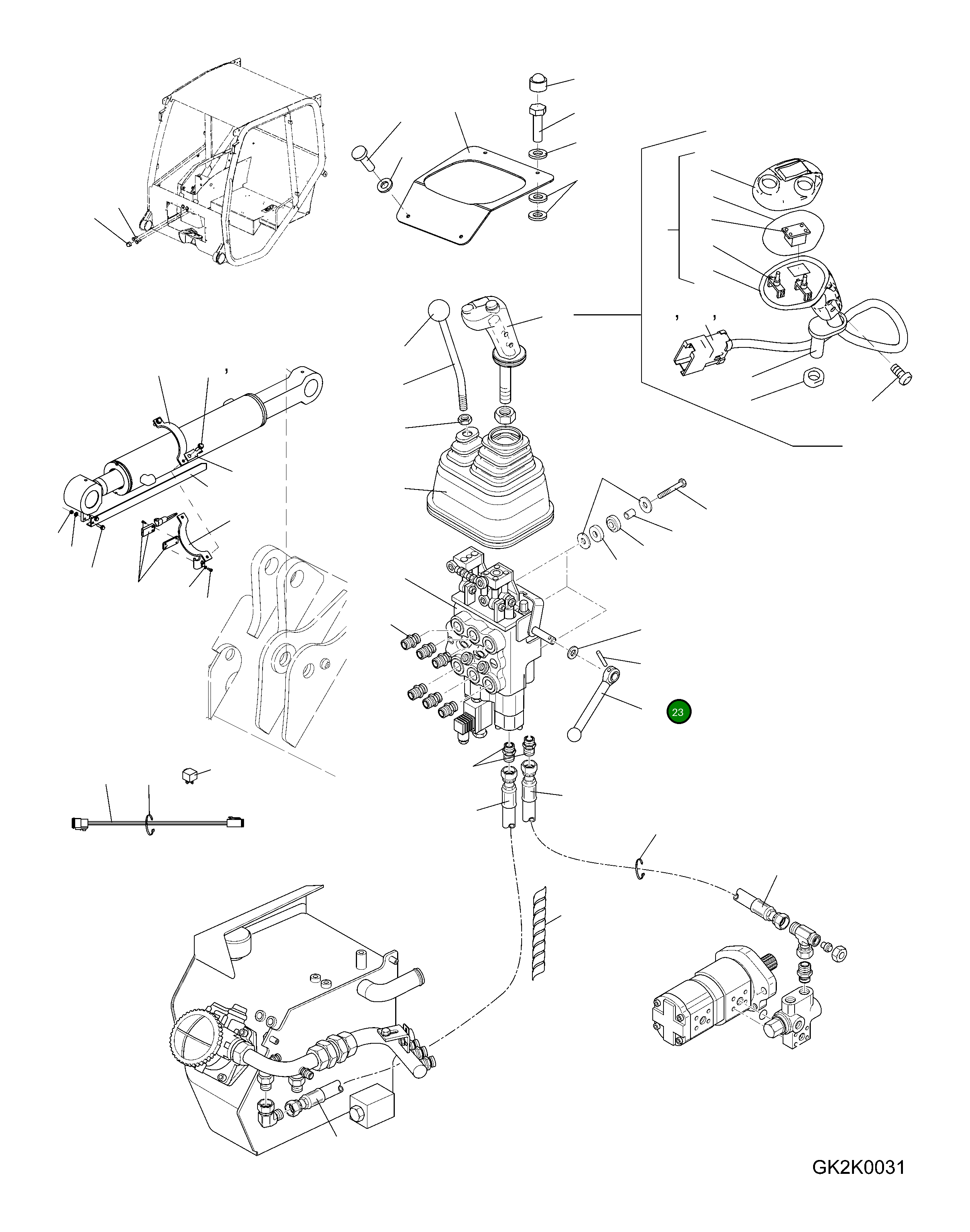 Рычаг 42T-64-23371 Komatsu