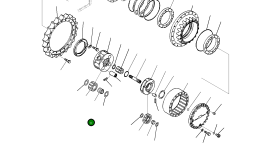 Подшипник 20Y2721270 Komatsu