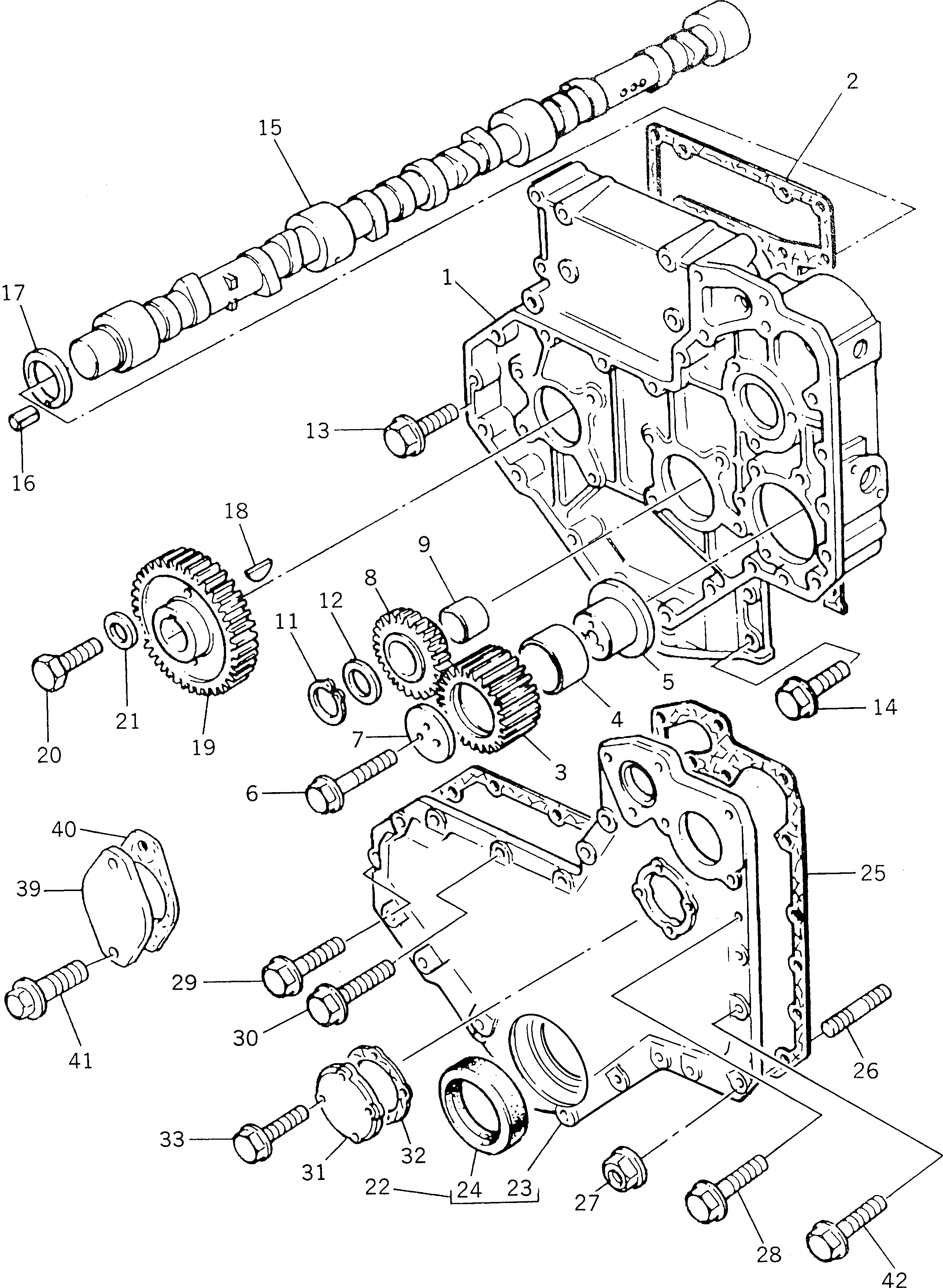Крышка PK4142A151 Komatsu