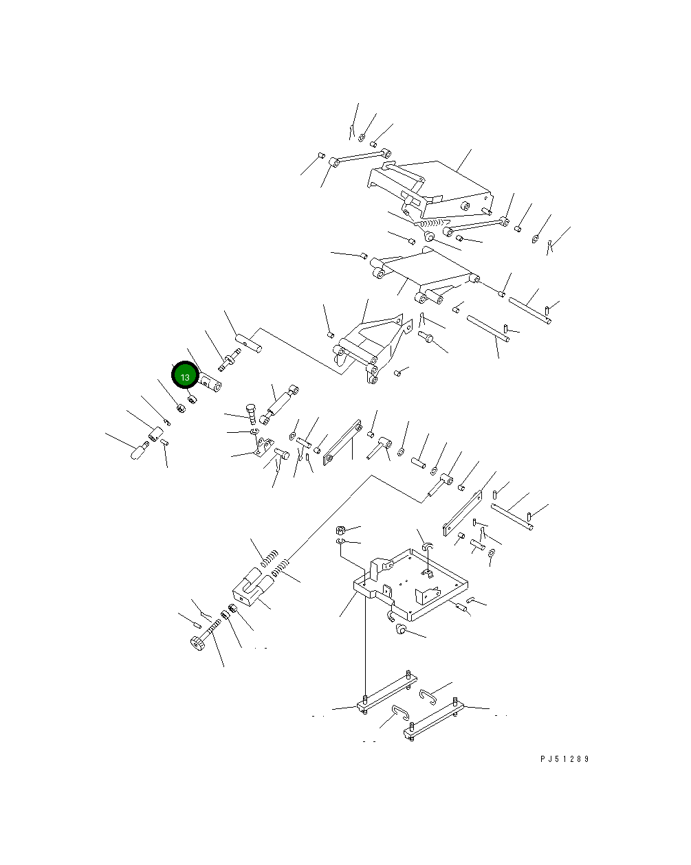 Подшипник 232-57-57370 Komatsu