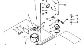 Труба 232-802-3340 Komatsu