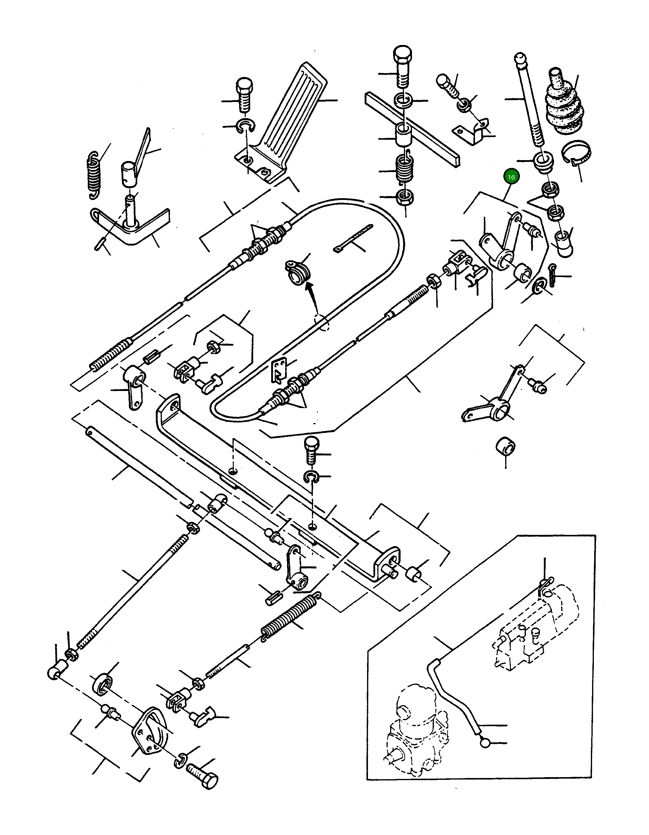 Рычаг 2951201M91 Komatsu