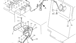 Кронштейн 569-61-47310 Komatsu