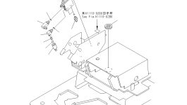 Рычаг 21Y-43-11180 Komatsu