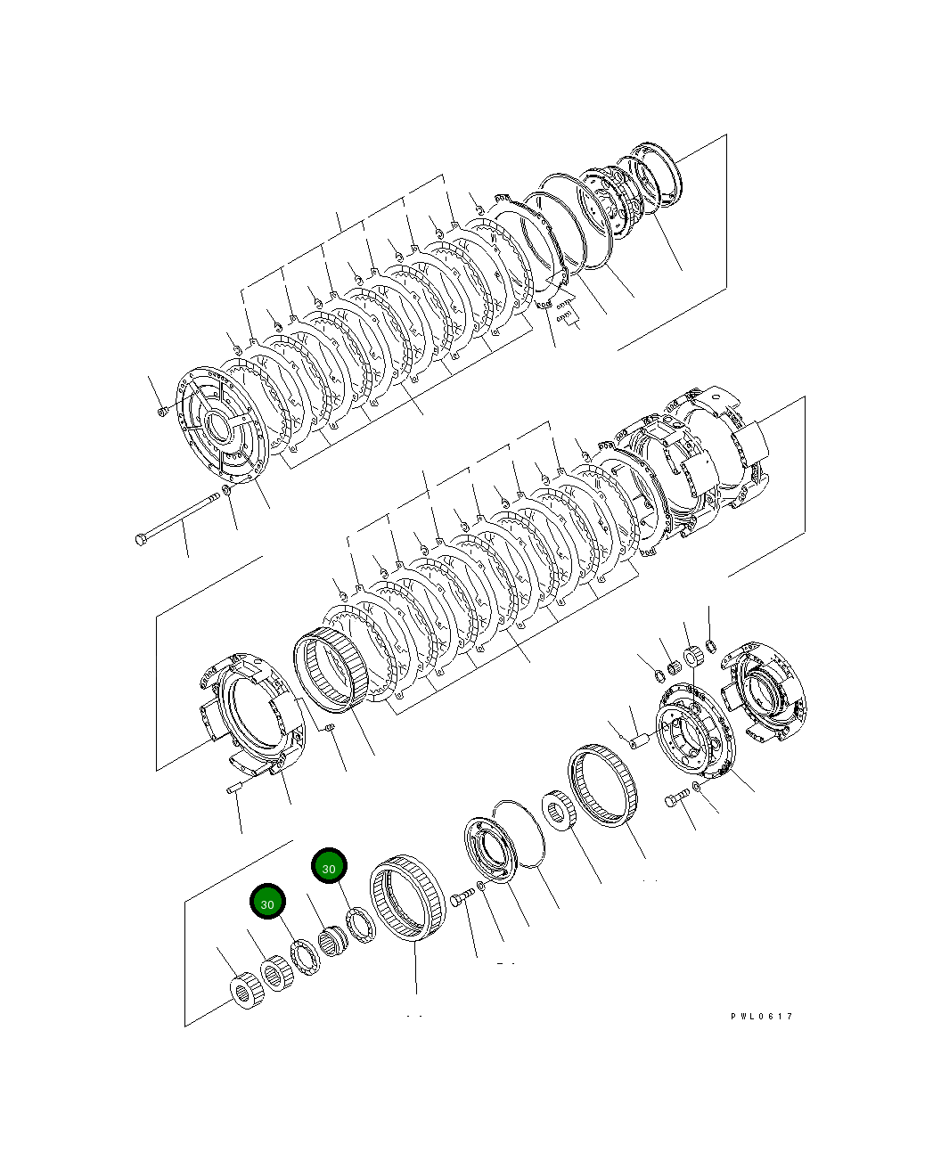 Подшипник 06030-06926 Komatsu