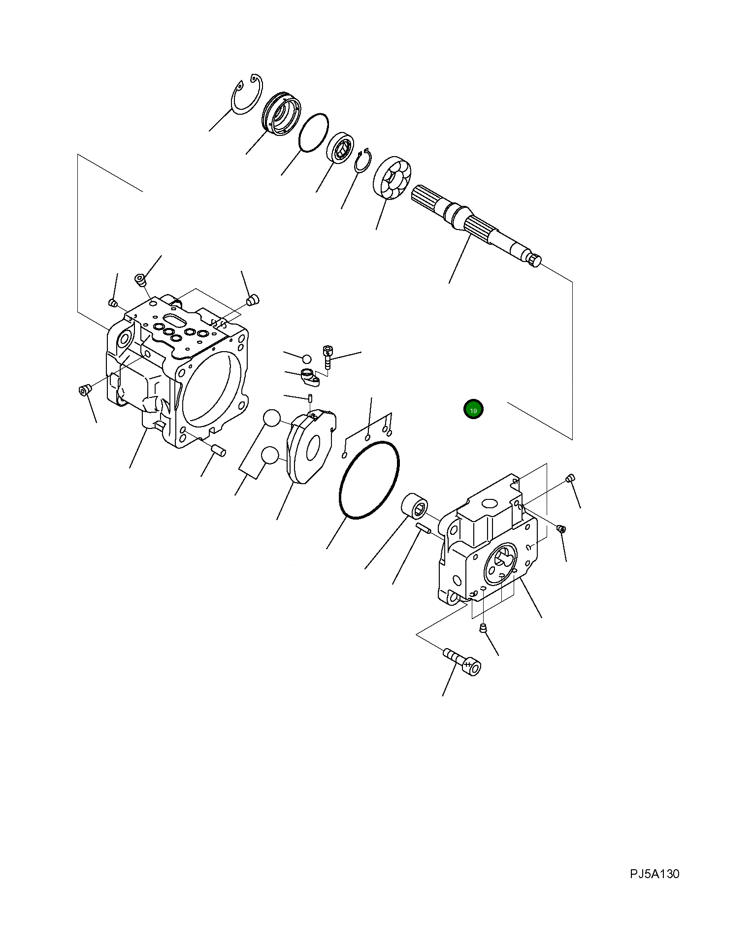 Подшипник 708-3S-12210 Komatsu
