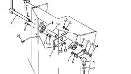 Рычаг 258-58-17301 Komatsu