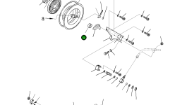 Подшипник YU708832-4 Komatsu