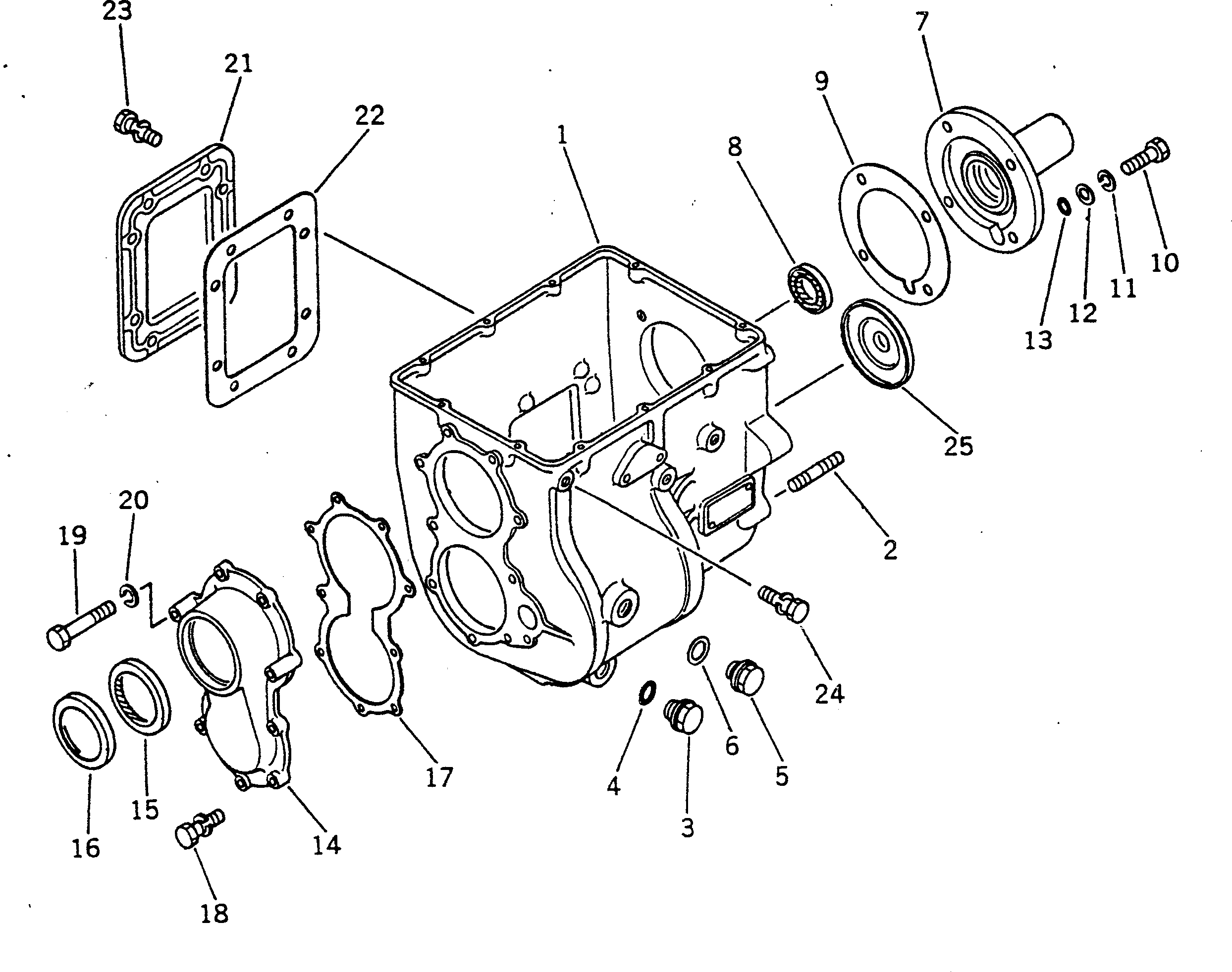 Крышка 9-33121-087-1  Komatsu