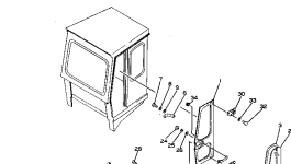 Крышка 385-10128351 Komatsu