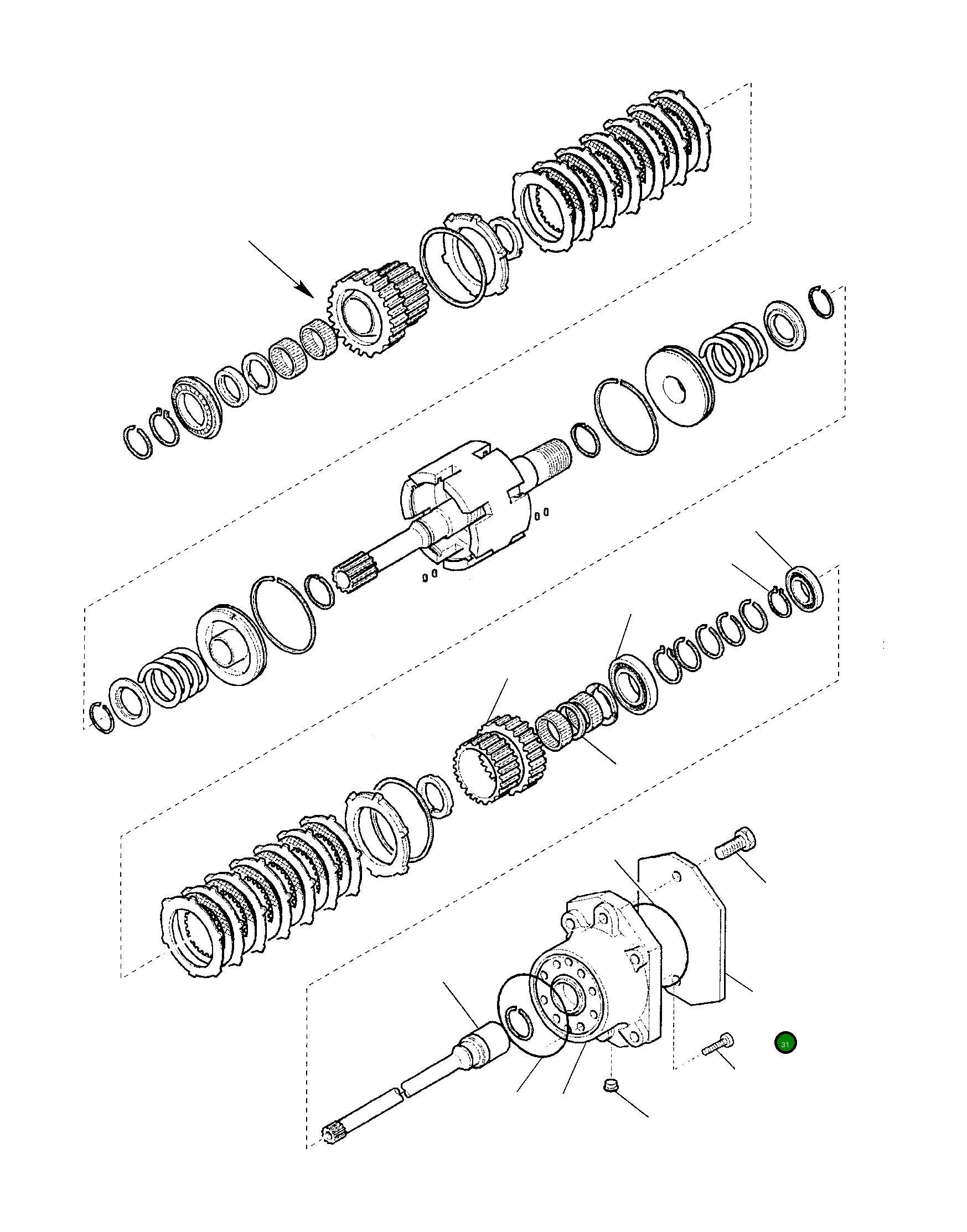 Крышка CAO138550 Komatsu