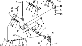 Рычаг 120-43-33451 Komatsu