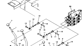 Рычаг 385-10171091 Komatsu