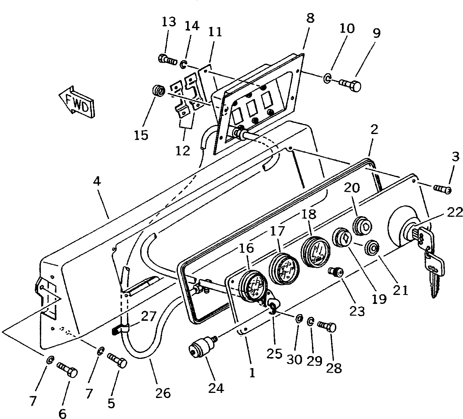 Крышка 135-06-35250 Komatsu