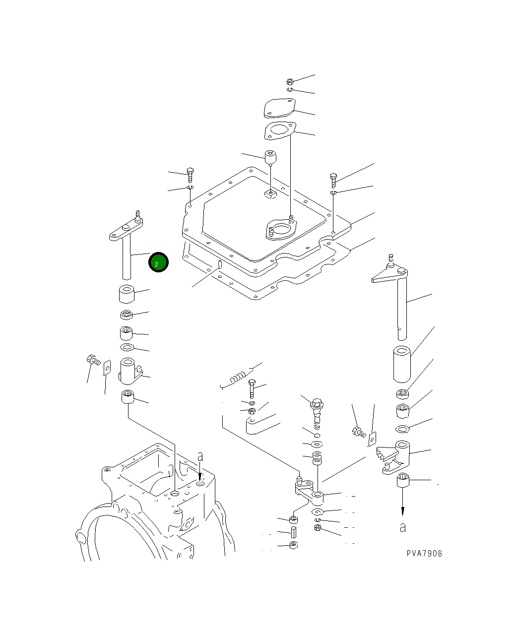 Рычаг 134-15-11480 Komatsu
