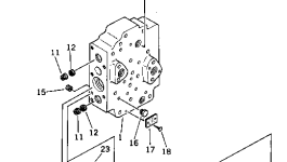 Крышка 385-10101791 Komatsu
