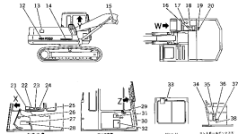Пластина 205-00-13480 Komatsu