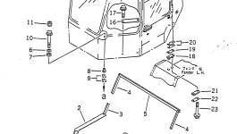 Уплотнение 42A-925-1561 Komatsu