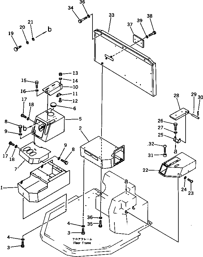 Крышка 419-54-12424  Komatsu