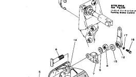 Опора 569-34-11280 Komatsu