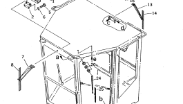 Крышка 23F-950-1170 Komatsu