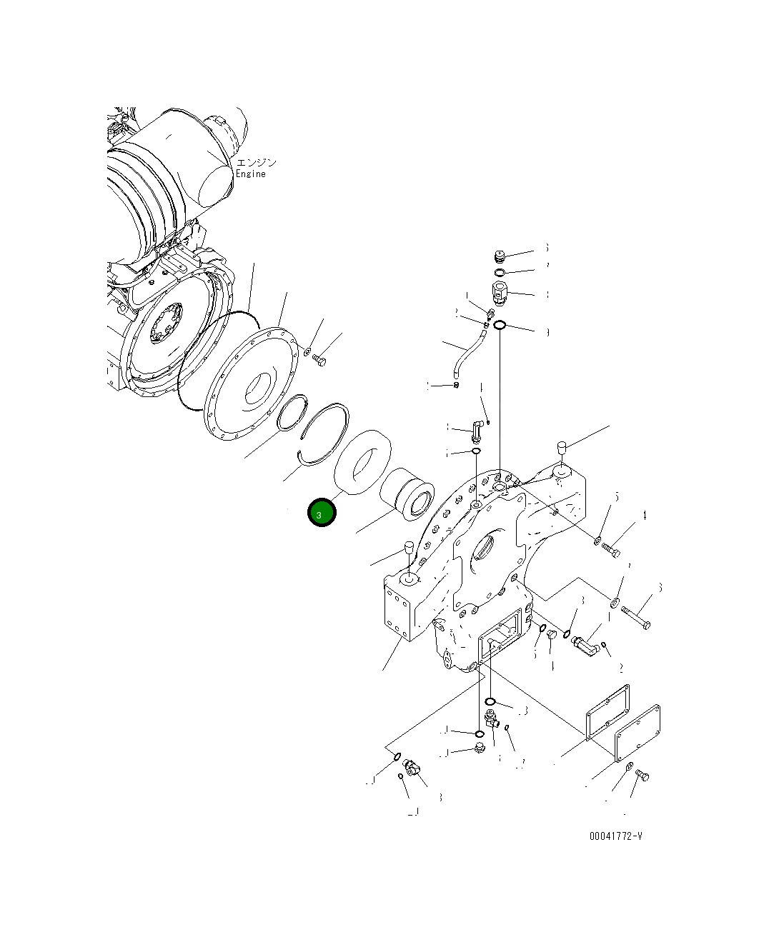 Подшипник 209-01-42140  Komatsu