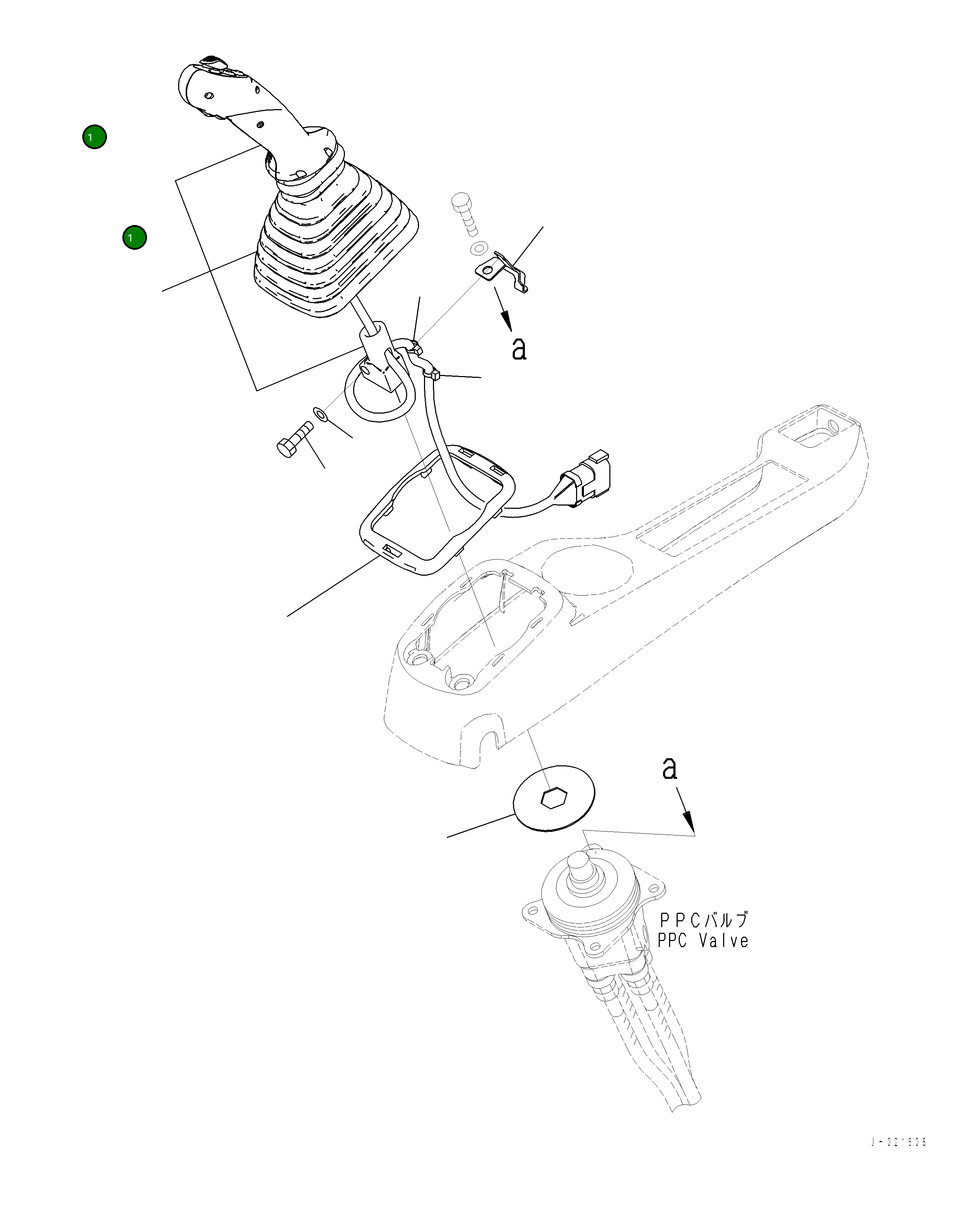Рычаг 2A5-43-K3210 Komatsu