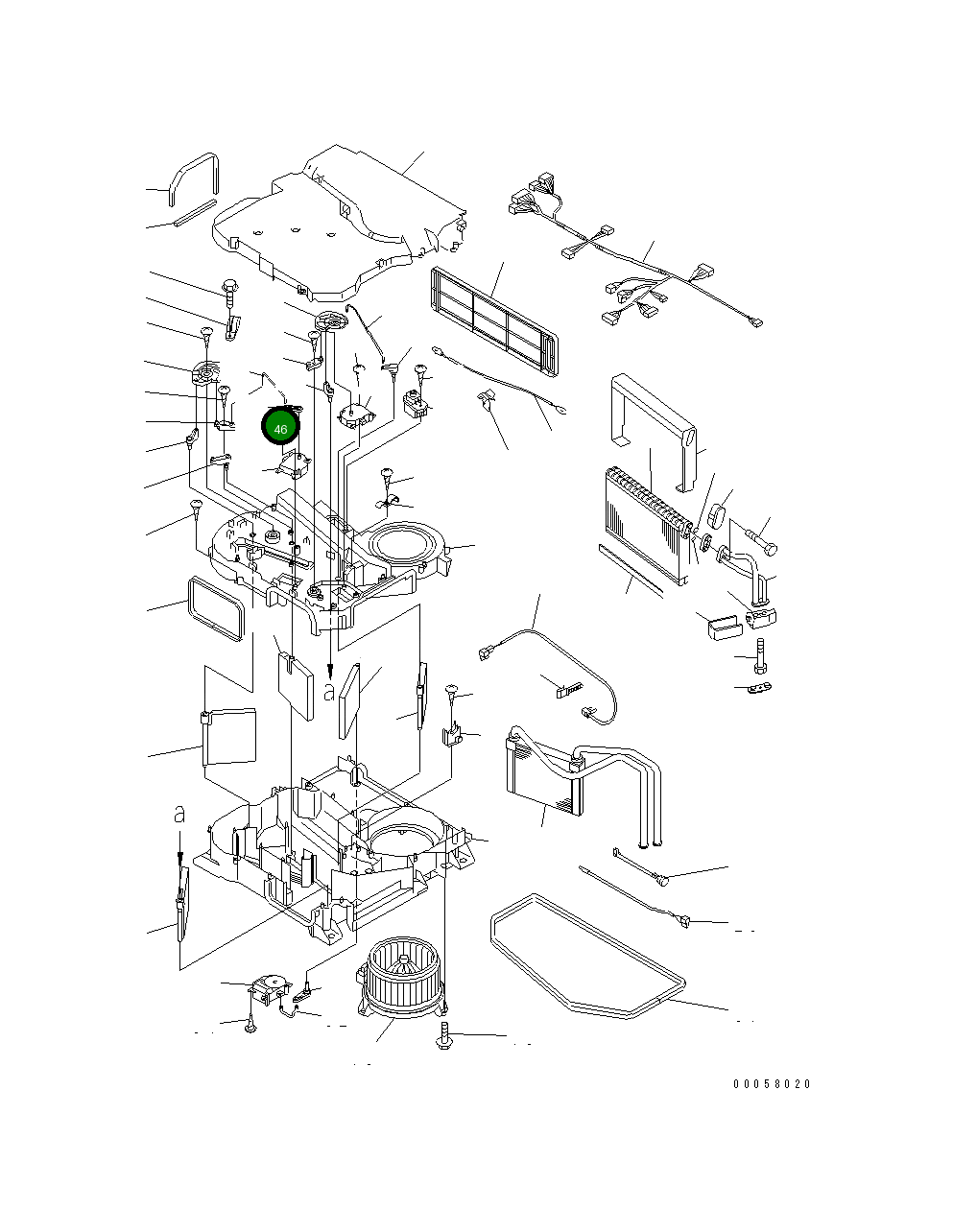 Рычаг ND116782-1370 Komatsu