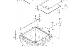Крышка 8288-72-1281 Komatsu