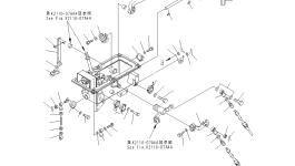 Рычаг 134-43-61220 Komatsu